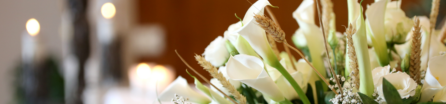 Funeral flower bouquet - Wentworth Garden Centre