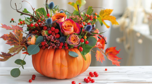 Floral Pumpkin Arrangement Workshop