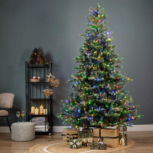 Everlands 7.5ft Pre Lit ‘Geneva Fir'