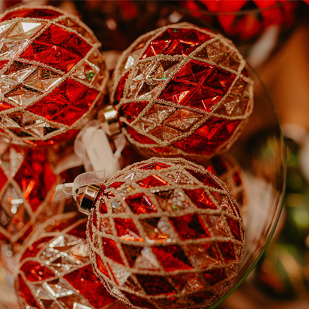 Glass Baubles - Wentworth Garden Centre