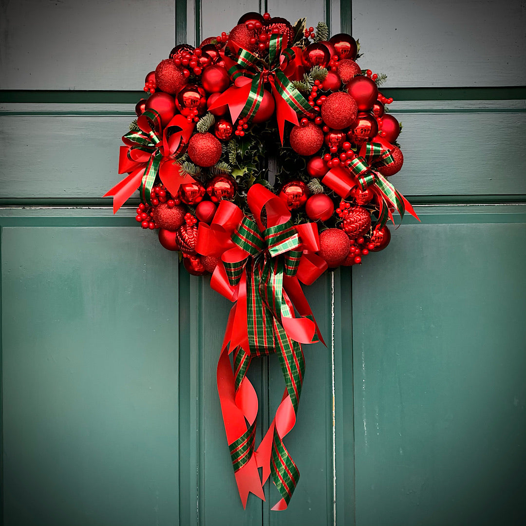 Luxury Bauble Fresh Wreath